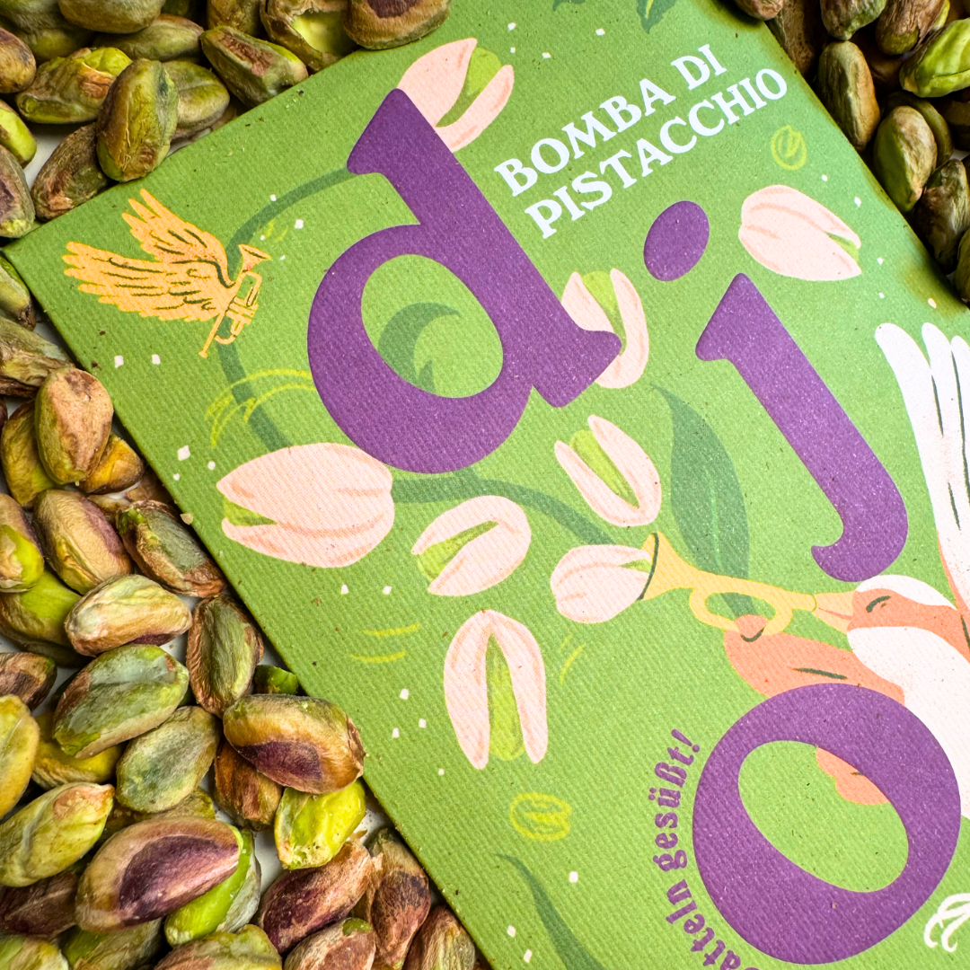 Dattelschokolade: Bomba di Pistacchio (Bio)