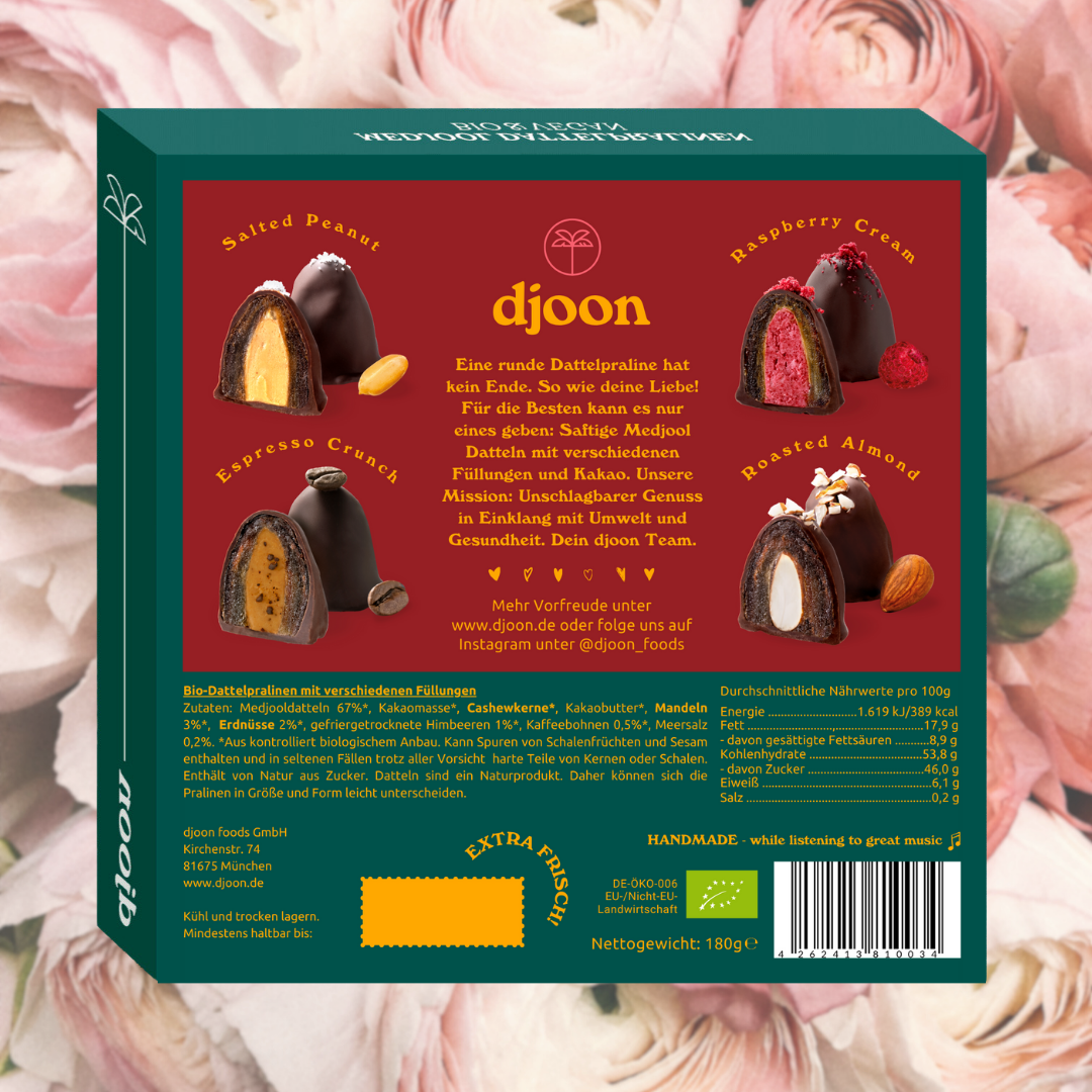 Dattelpralinen: Love Collection (Bio)