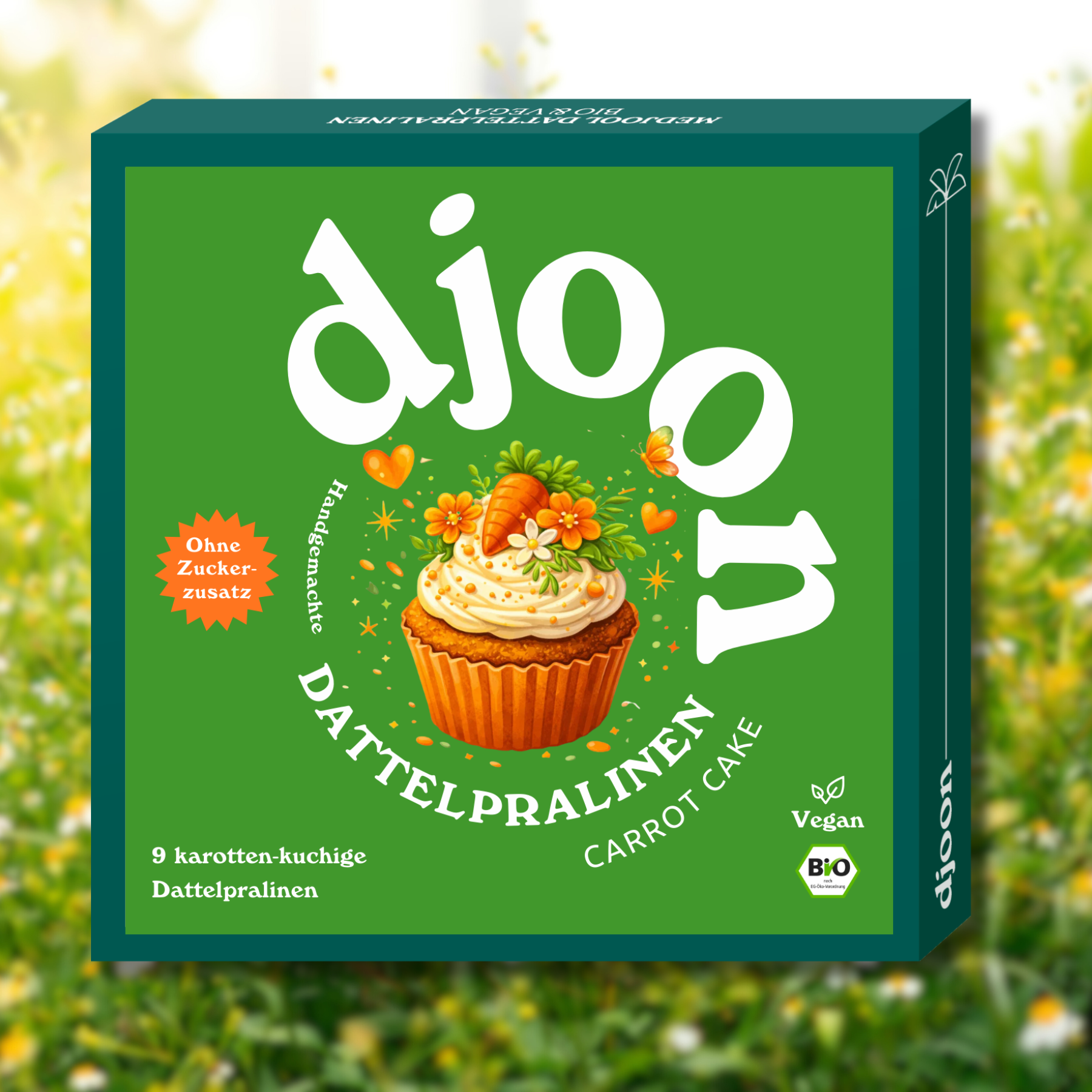 Dattelpralinen: Carrot Cake (Bio)