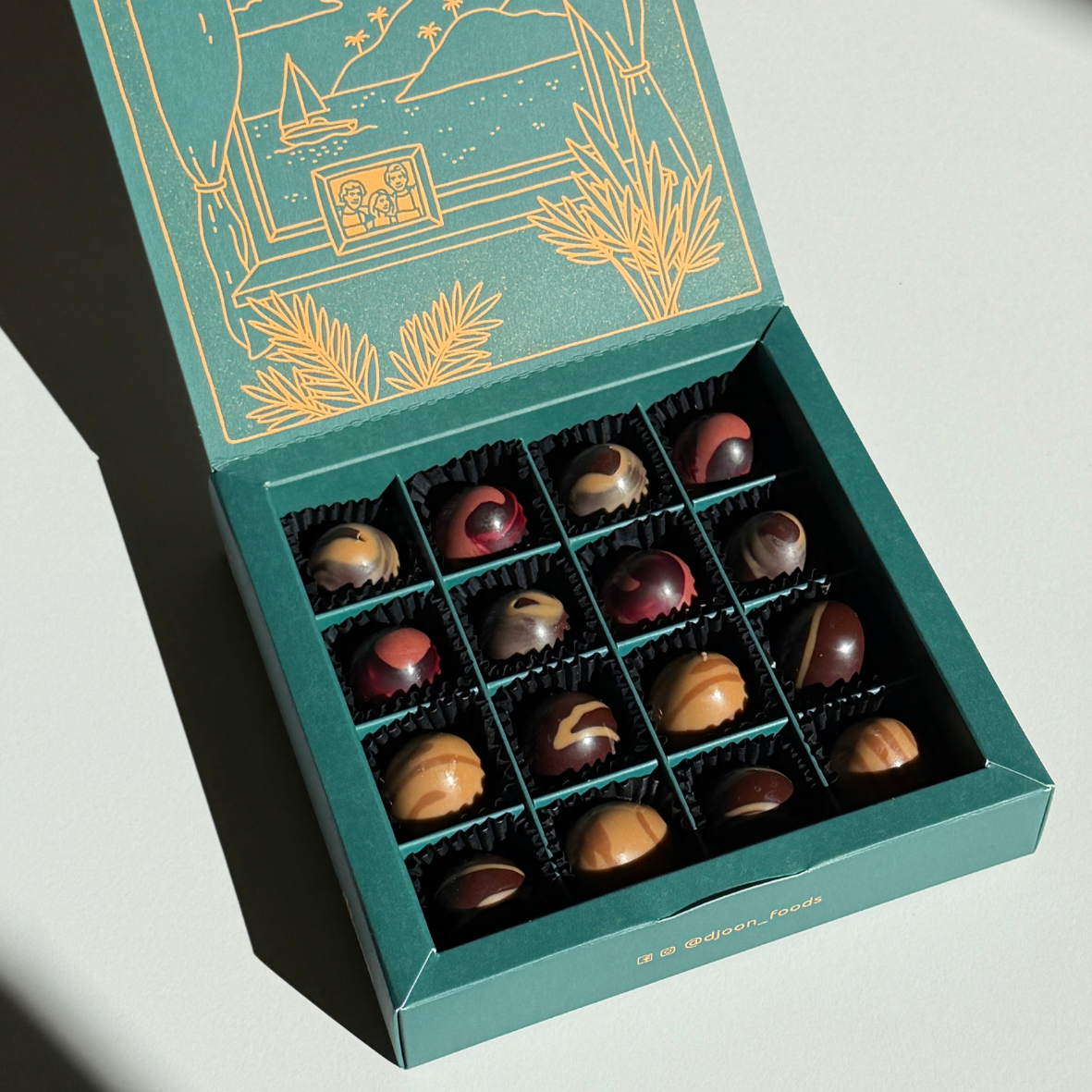 Genussmomente: Pralinen Mix 16er (Bio)