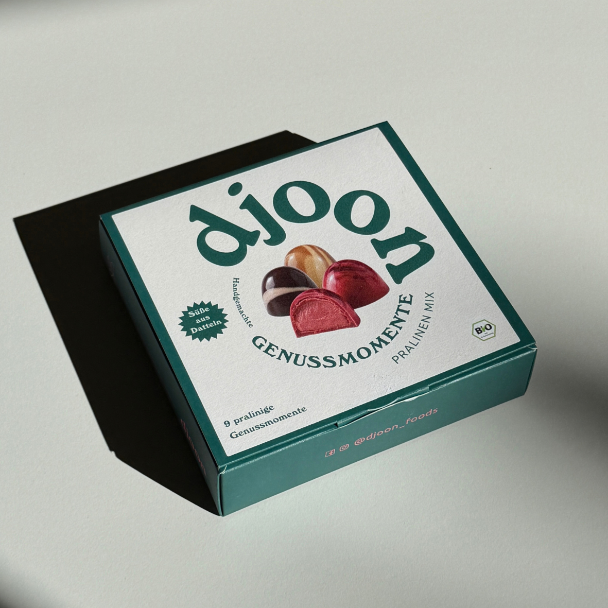 Genussmomente: Pralinen Mix 9er (Bio)