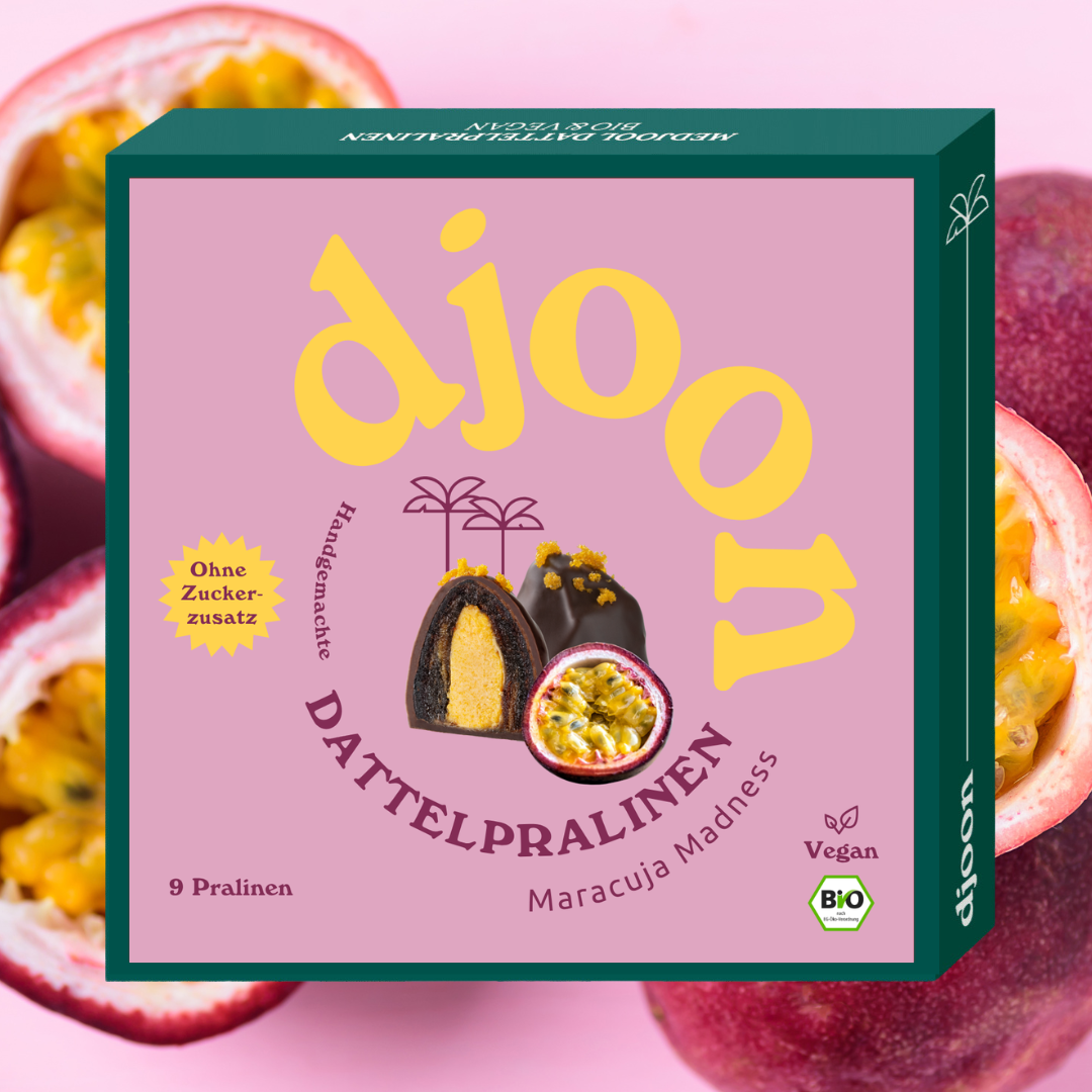 Dattelpralinen: Maracuja Madness (Bio)