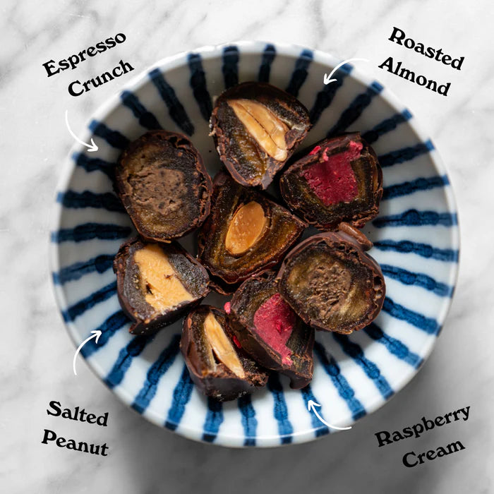 Dattelpralinen: 4er Mixpack (Bio)