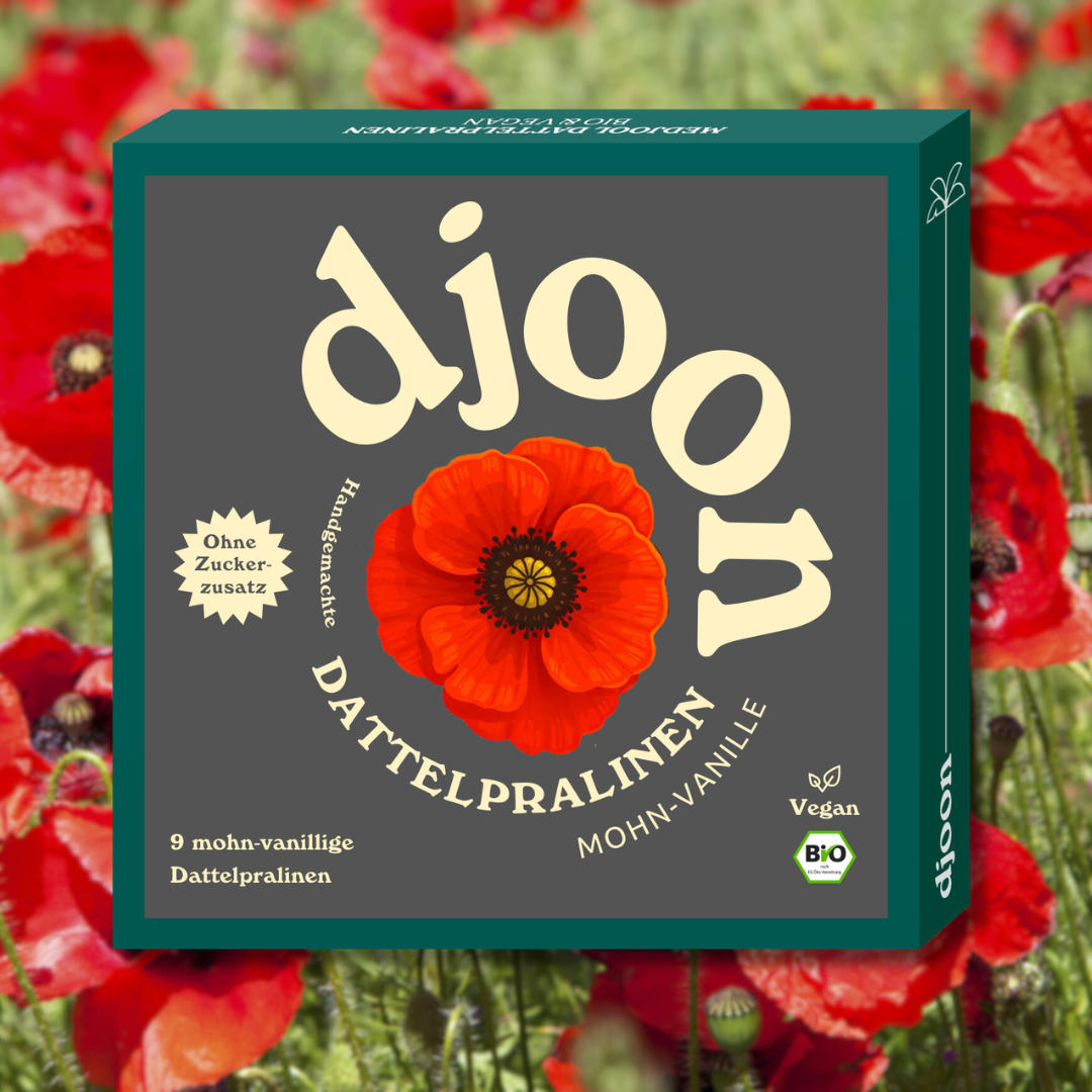 Praline des Monats: Mohn Vanille (Bio)