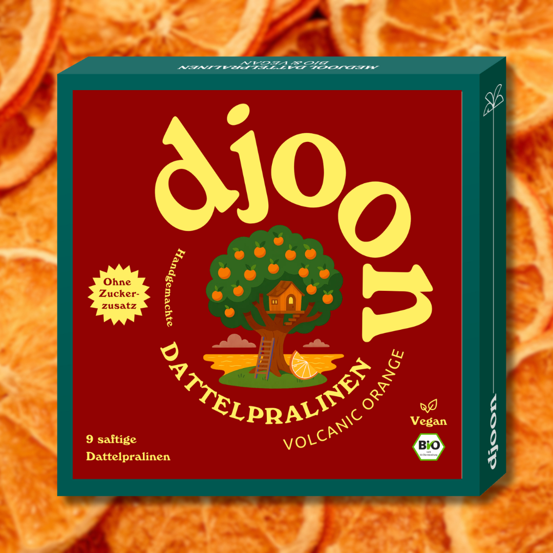 Dattelpralinen: Volcanic Orange (Bio)