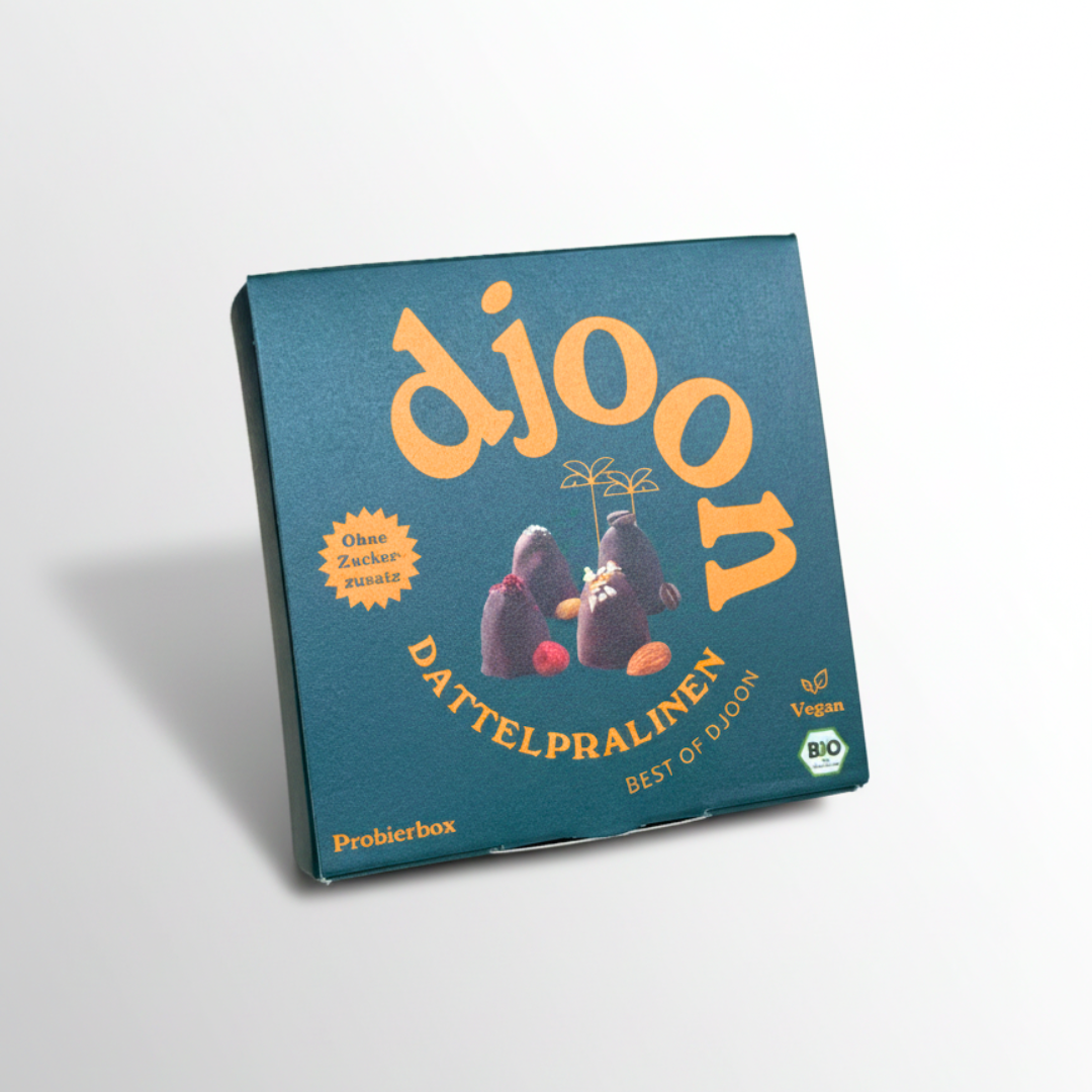 Dattelpralinen: 4er Mixpack (Bio)
