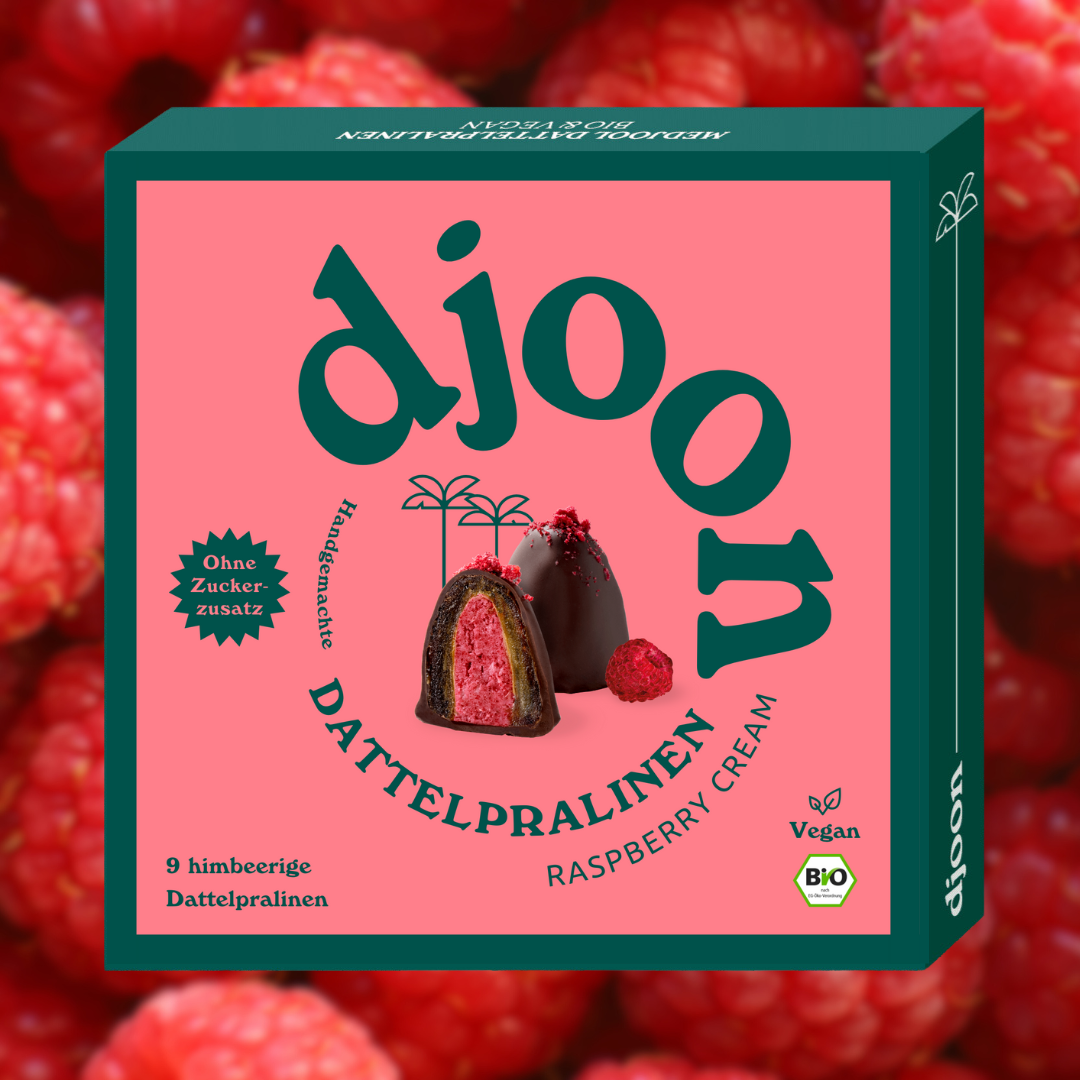 Dattelpralinen: Raspberry Cream (Bio)
