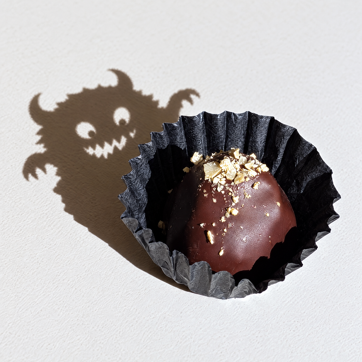 Praline des Monats: Kürbiskern Creme (Bio)